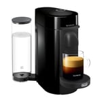 NESPRESSO VERTUO PLUS KAPSELMASKIN BY DELONGHI BUNDLE, SVART