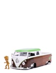 Jada Leksaker Marvel Groot 1963 Bus Pickup 1:24 Multi/patterned