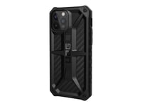 Uag Rugged Case For Iphone 12/12 Pro 5G [6.1-Inch] - Monarch Carbon Fiber - Baksidesskydd För Mobiltelefon - Polykarbonat, Gummi, Metallegering - Kolfiber - 6.1" - För Apple Iphone 12, 12 Pro