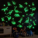 Glow in the Dark Dinosaur Wall Decals, Glowing Stickers för Ceili