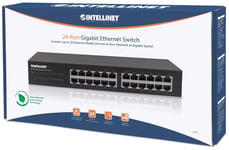 766623561273 Intellinet 24-Port Gigabit Ethernet Switch, 24 x 10/100/1000 Mbit/s