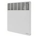 Atlantic - Radiateur convecteur électrique 500W F617 horizontal, boîtier digital programmable, blanc