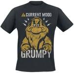 Snow White and the Seven Dwarfs Snow White and the Seven Dwarfs  - Current Mood - Grumpy T-Shirt black