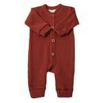 Jumpsuit, Joha, Wool Rib, Red-70