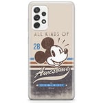 ERT GROUP Coque de téléphone Portable pour Samsung A33 5G Original et sous Licence Officielle Disney Motif Mickey 009 Parfaitement adapté à la Forme du téléphone Portable, Coque en TPU