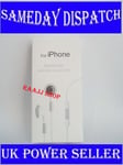 NEW HEADPHONE EARPHONE WITH REMOTE AND MIC FOR IPHONE 3G 3GS 4 4S 5 5S 6 6S 7