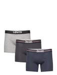 Levis Men Giftbox 2 Horse Pull Logo Boxerkalsonger Navy Levi´s