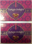 Beech's Fine Chocolates Milk Chocolate Turkish Delight 2 x 150g Boxes