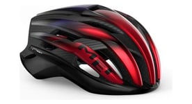 Casque met trenta 3k carbon mips red iridescent brillant