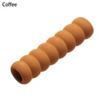 Bloc de poignée de porte rond en caoutchouc souple,protection des meubles en mousse,sécurité pour bébé,pratique,antistatique - Type Coffee