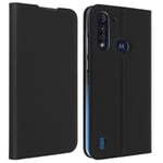 Motorola Moto G8 Power Lite Cover Korthållare Stativ Funktion Dux Ducis Svart