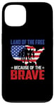 Coque pour iPhone 13 American Veteran Land Of The Free Because Of Brave Usa Flag