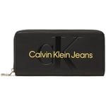 Portefeuille Calvin Klein Jeans  Compagnon Calvin Klein Ref 59381 0GN Noir 19*10*2 cm