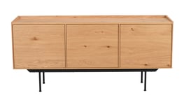 Rowico Home - Brewerton Sideboard Ek/Svart 160cm från Sleepo