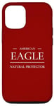 Coque pour iPhone 15 American-Eagle Protecteur Naturel - USA 4 juillet