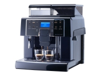 Saeco Aulika Evo Black - Automatisk kaffemaskin med cappuccinatore - 15 bar - sølv/svart