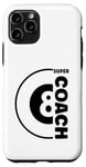 Coque pour iPhone 11 Pro Super entraineur billard sport simple coach de billard