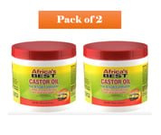 Africa's Best Castor Oil Hair & Scalp Conditioner Vibrant sheen 5.25 oz X 2