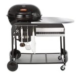 Barbecue à Charbon - VEVOR - Barbecue Rond sur Chariot Barbecue Rond Mobile 54 cm BBQ Extérieur