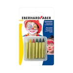 Eberhard Faber 579106 - Set de crayons de maquillage avec 6 couleurs, soluble dans l'eau, séchage rapide, pour peindre les visages