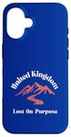 iPhone 16 Lost On Purpose Travel Vacation United Kingdom Case