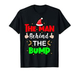 Man behind knock-funny Christmas pregnancy 2020 T-Shirt