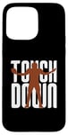 Coque pour iPhone 15 Pro Max USA Touchdown Ballon de football américain