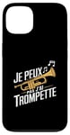 Coque pour iPhone 13 Je Peux Pas J’ai Trompette Homme Humour Trompettiste Cadeau