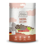 MjAMjAM - snack premium pour chat - sachet snack - agneau tendre, pack de 1 (1 x 125 g), naturel sans conservateurs de synthèse