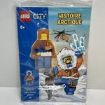 LEGO CITY - Livre Histoire Arctique + Figurine à construire - NEUF