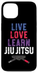 iPhone 13 Jiu Jitsu Belt Colors Live Learn Love Jiu Jitsu Case