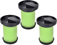 3 Pack Washable Filter for Gtech Multi MK2 Handheld Cordless Hoover MK-2-ATF006