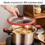 Stainless Steel Pressure Canner Pressure Cooker Large Capacity High Temperature