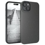 For Apple iPhone 15 Plus Organic Protective Cover Environmental Phone Case Black