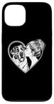 iPhone 13 Saint Bernard Mom Dog Art Valentine's Day Heart Case