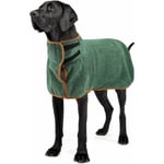 Serbia - l, Vert)Peignoir pour Chien,Peignoir en Microfibre pour animaux de compagnie,chien absorbant humidité super à séchage rapide manteau