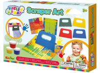 Kids Dough Scrape Art Fingermaling