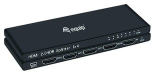 EQUIP Ultra Slim 4-Port Hdmi 2.0