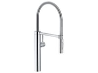 Franke Chrome Kitchen Sink tap with moovable spout Pescara XL Semi-Pro 115.0393.974