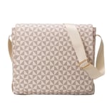 Beige Large-Crossbody Laukku Miesten Laukut Rento Miesten Messenger Laukku Vegaaninen Nahka Muoti Miesten Laukku Business Sling Olkalaukku