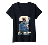 Marvel Captain America 2nd Birthday V-Neck T-Shirt