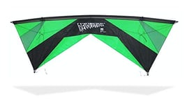 Revolution Kites- Cerf-Volant Reflex Expérience, EXP GRN/Blk, Green/Black