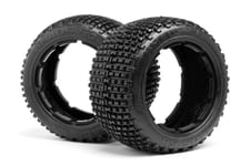 HPI Khaos Tire (White/Baja 5B/Rear/2Pcs)