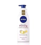 2 X Nivea Body Lotion Firming+ Extra Nourishing Q10 Plus Argan Oil 400ml