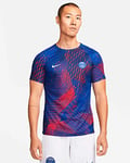 Paris Saint-Germain FC DR1487-418 PSG M Nk Df Top Ss Pm Cl T-Shirt Men's Old Royal/Old Royal/Global RED/White S