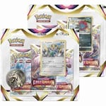 Vi har Pokemon Lost Origin Weavile + Regigigas Blister 3-Pack Bundle på lager i Norge! Rask levering med frakt fra kr 79,-. Vi gjør livet lettere for moderne samlere!