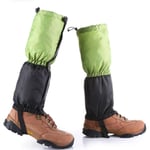 Guêtres 1 Paire De Guêtres De Chaussures Bottes De Marche Imperméables Couvertures Chaudes Camping Randonnée Trekking Escalade Neige Legging Pour Hommes Dames Léger Imperméable Respirant (Size:19.68 *8.66 * 17.71inch; Color:Green)