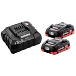 Metabo - Pack énergie 18V 2 x 4Ah LiHD + chargeur se - 685191000