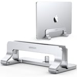 UGREEN Support Ordinateur Vertical en Aluminium Laptop Stand Vertical Porte PC Portable Bureau Réglable Compatible avec MacBook Pro Air MateBook Chromebook Surface Dell HP iPad Pro Air (Argent)