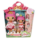 Lalaloopsy Sew Royal Princess Party - CRUMPETS & TEACUP HEARTS - 4 poupées & 3 animaux - Avec 1 diadème, 1 affiche & 1 château - Coffret réutilisable, encourage l'imagination, 3 ans +